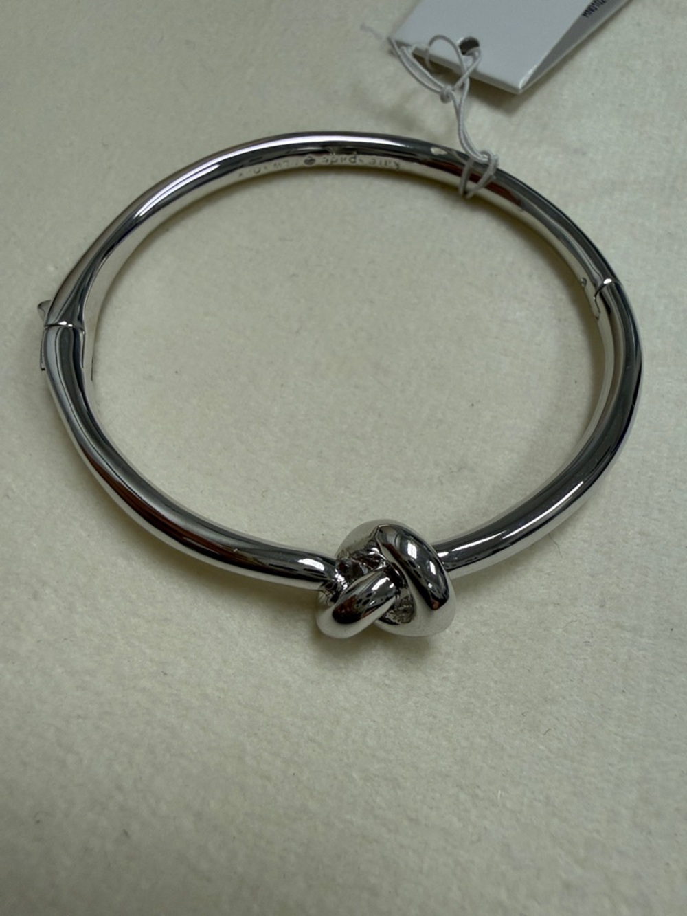 kate spade Silver Knot Bangle Bracelet